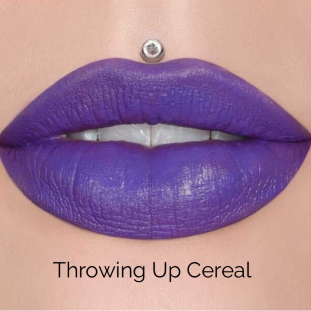 Throwing Up Cereal, NIB JEFFREE Star Velvet Trap Lipstick